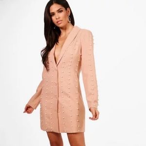 Boutique Pearl Blazer Dress